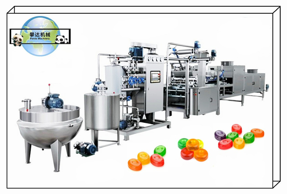2025 Pure Fruit Hard Candy Processing Line For All Kinds of Hard Candy Like Apple, Strawberry, Lemon, Mango, Lichi etc