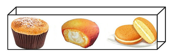 Full Automatic Custard Pie Cake Production Line, Cup Cake Production Machine, Layer Cake Processing Line Equipment