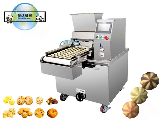 Danish Butter Cookie Depositor Machine 6 Drops/ 9Nozzles PD400 / PD600 Chocolate Chips Cookies Making Machine