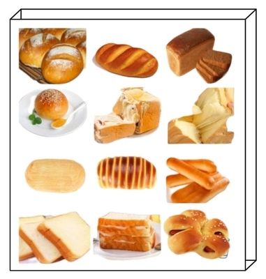 100-2000Kg/Hour Industrial Bakery Equipment, Bread Bakery Plant / Machine