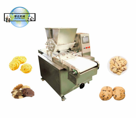 PD400 Μαρμελάδα / Σοκολάτα Κέντρο Γεμισμένο Cookie Forming Machine Γραμμή Παραγωγής Jenny Cookie Processing Machinery